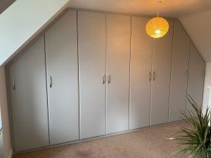Angled Fitted Wardrobe - Stage 2
